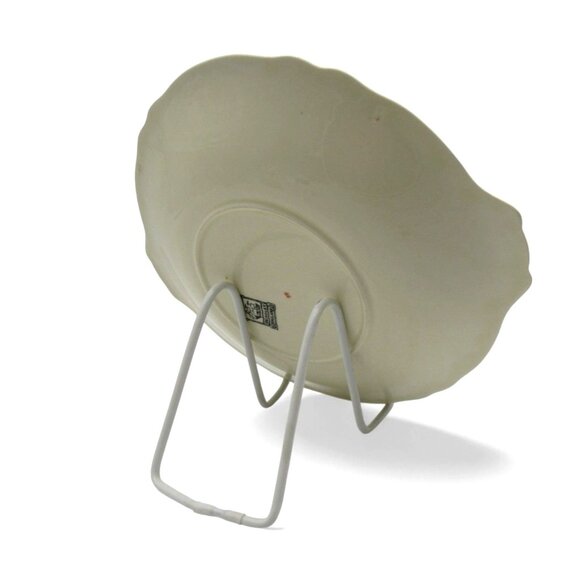 GRINDLEY CREAMPETAL Princesses Elizabeth & Margaret 1930s Vintage Plate 10" - Picture 7 of 9